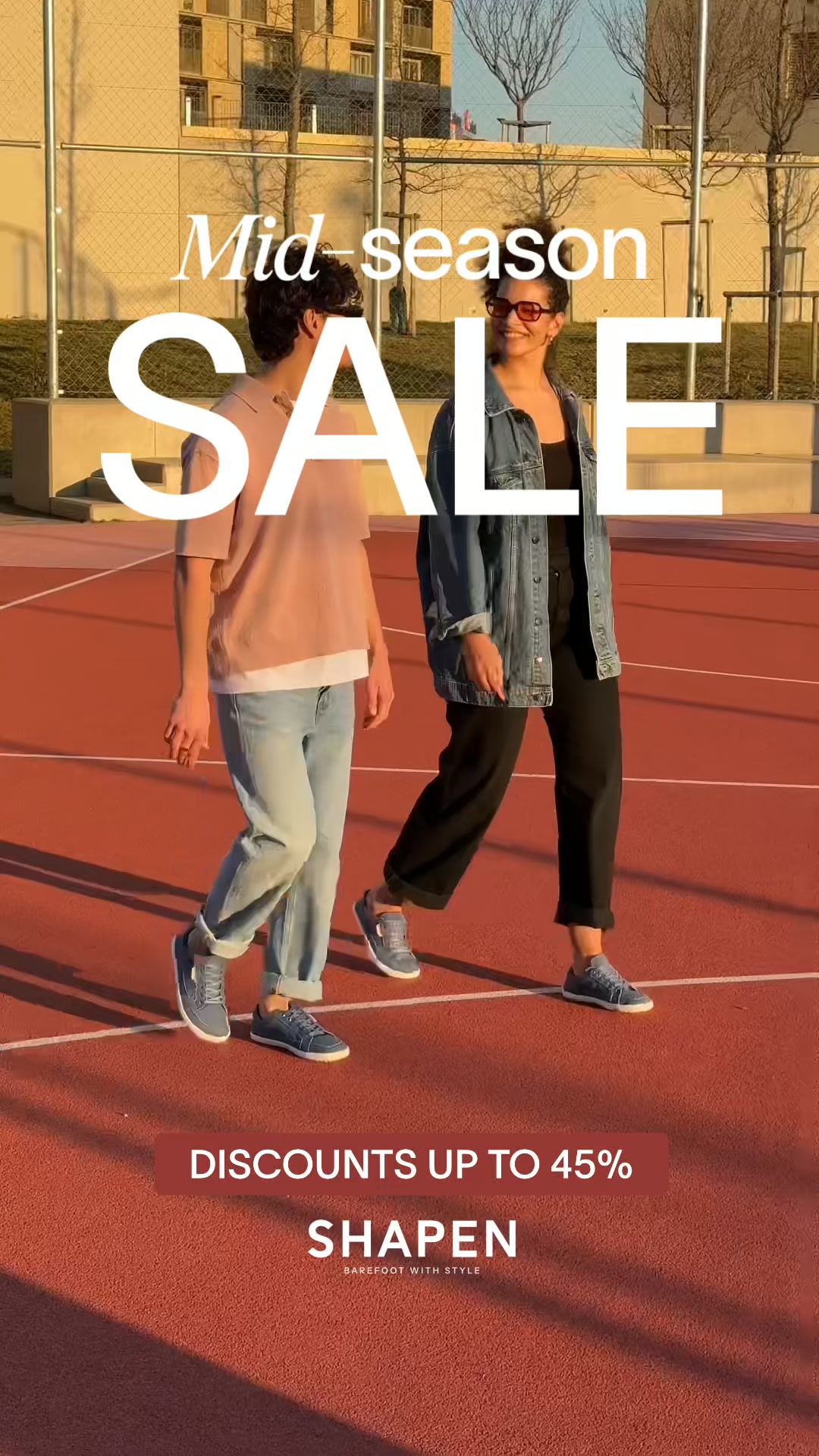 Mid-season SALE up to 45%