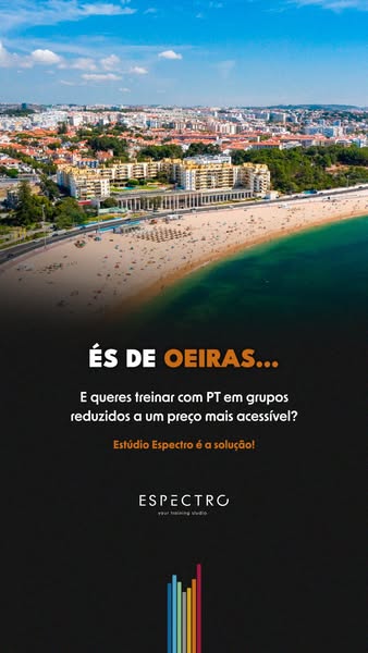 Nunca mais treinas sozinho