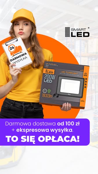 Darmowa dostawa od 100 zł