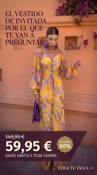 El vestido por el que te preguntarán