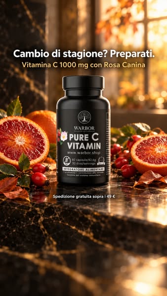 Vitamina C 1000 mg + Rosa Canina