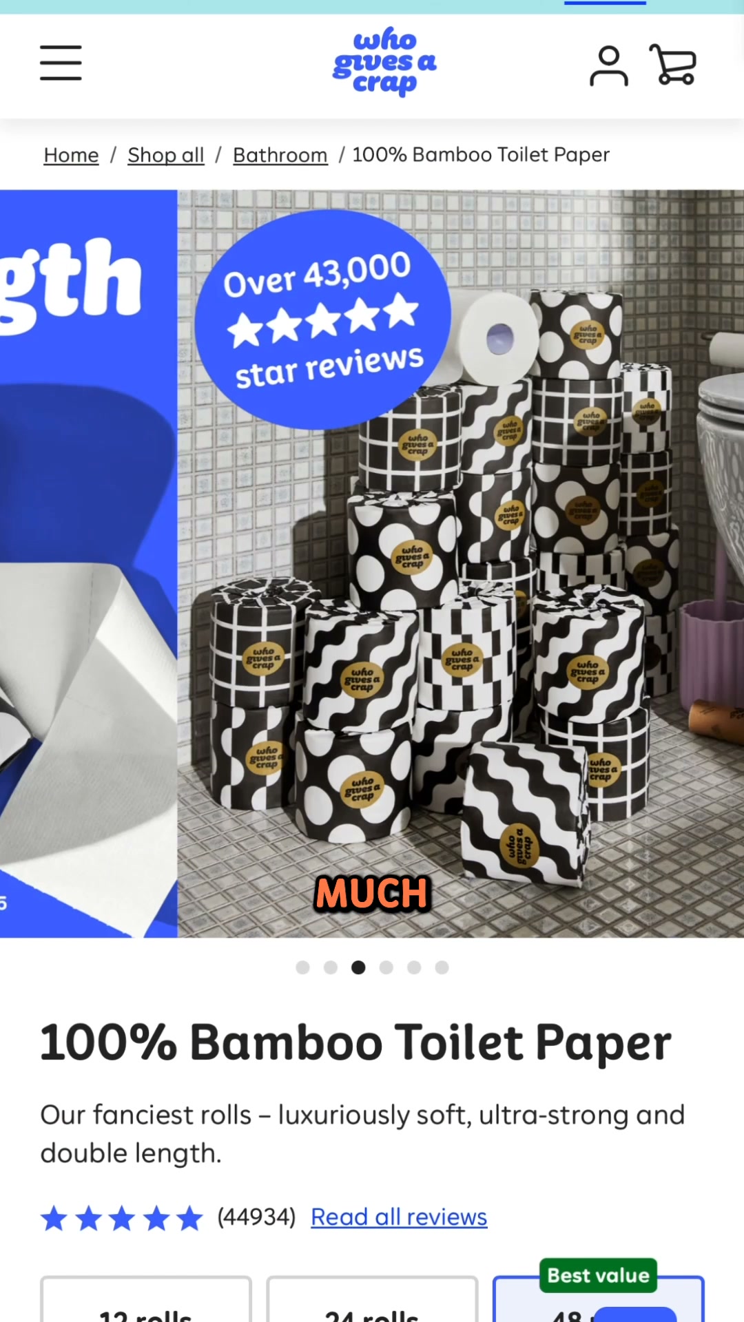 Eco rolls that don't cost a buttload