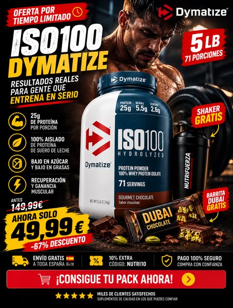 Pack ISO 100 + Regalo - 50% OFF