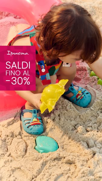 Saldi fino al -30% sulla collezione Kid & Baby
