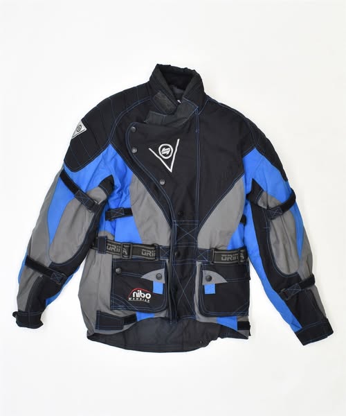 ORINA Mens Nibo Racer Jacket Small Multicoloured Nylon Motorcycle - £15.90