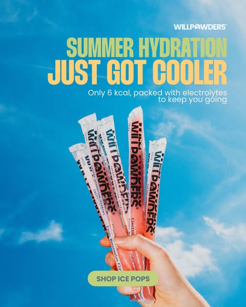 The First Electrolyte Ice Pop