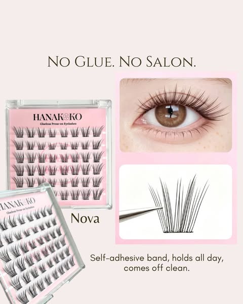 "Your lashes look amazing — are they real?"