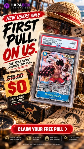 New Users Get 1 FREE Pull!