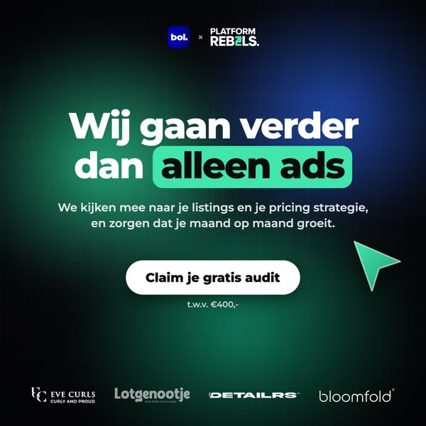 Gratis bol.com ads audit | Schaal naar €100k+