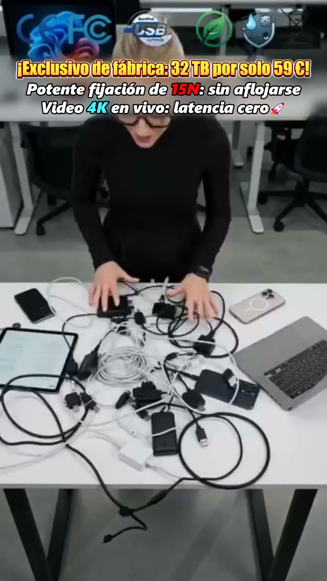 ¿Poco espacio en tus dispositivos? Prueba el SSD portátil magnético de gran capacidad!