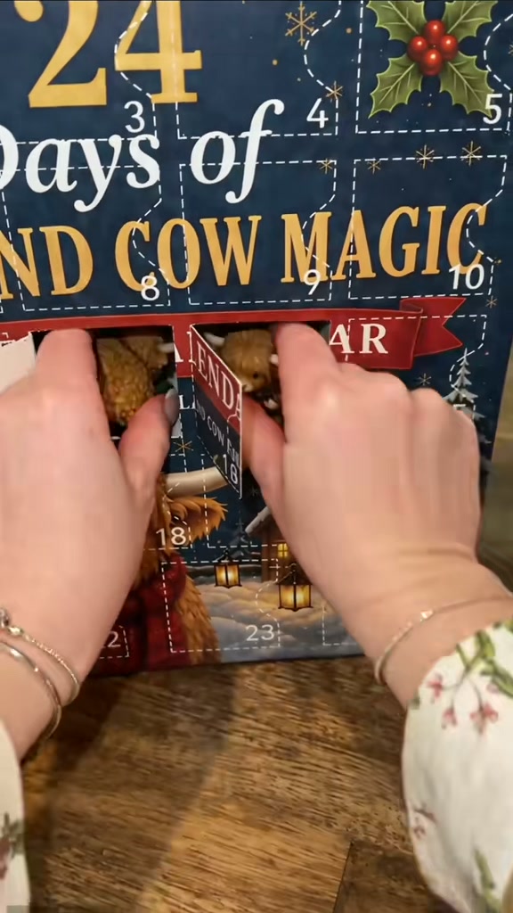 Highland Cow Advent Calendar