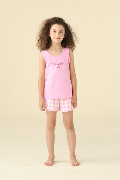 Pigiama bambino estivo in cotone. - Blu - 4