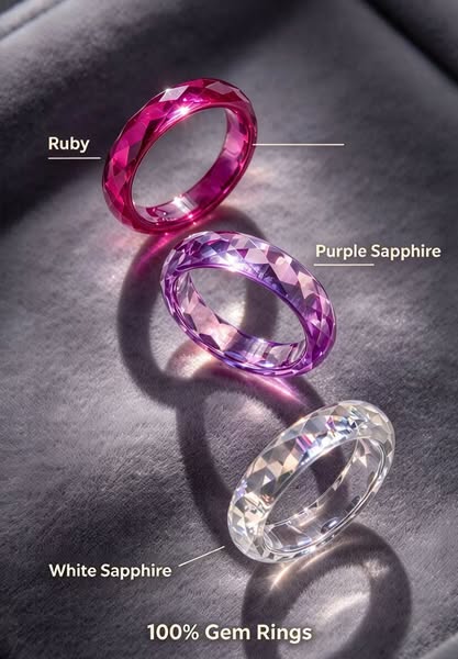 Let the gem color wrap you in calm healing vibes Pick your favorite shade to express your mood