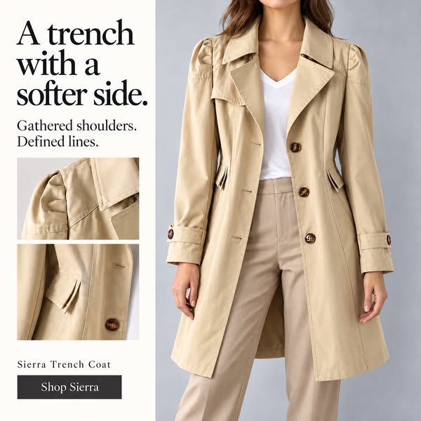 Sierra Trench Coat