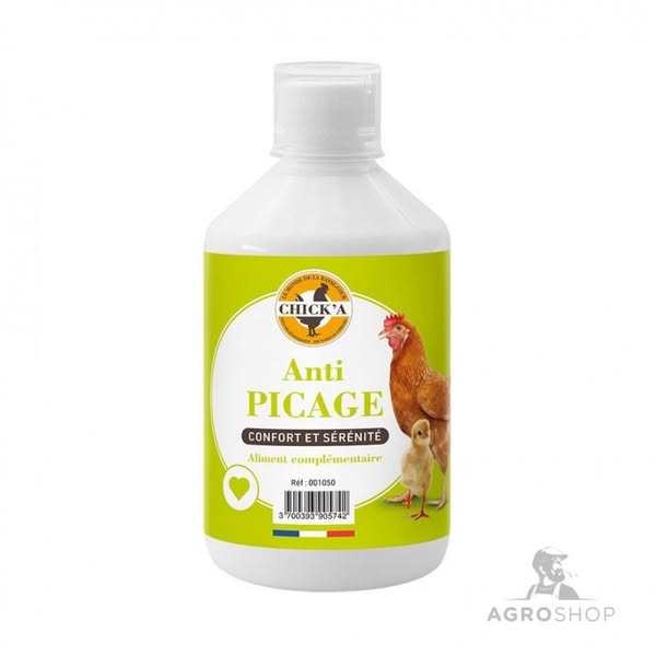 Täydennysrehu CHICK´A Anti-PICAGE 500 ml