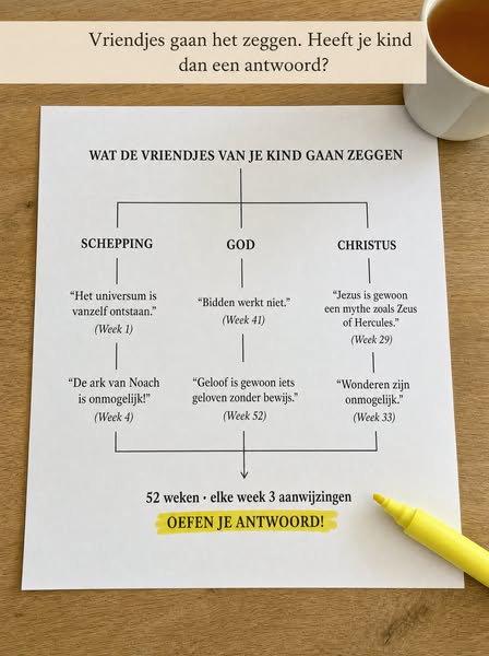 Vriendjes gaan het zeggen. Heeft je kind dan een antwoord?