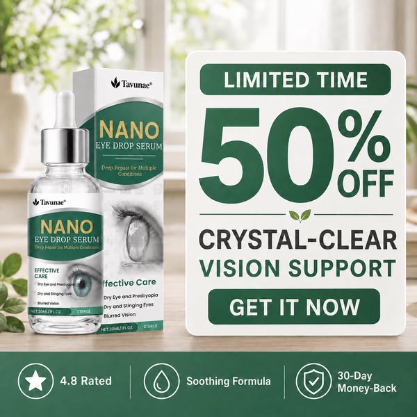 Tavunae® Nano Eye Drops Serum – Advanced Nanotech Treatment for Age-Related Vision