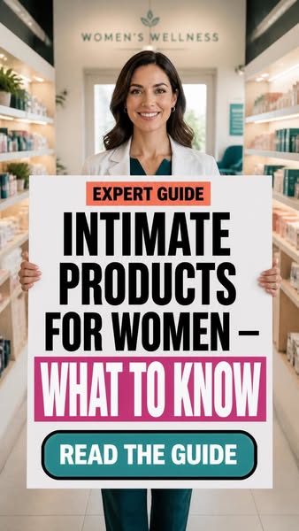 Types of Intimate Products for Women: Full Guide