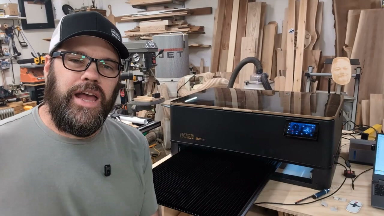 iKier Master 50W CO2 Laser Cutter