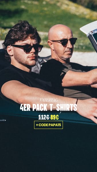 15% mit dem Code PAPA15