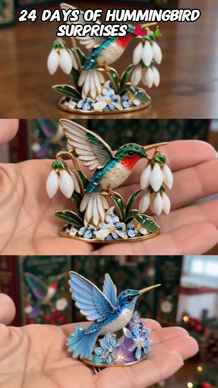 24 Days of Joy in Bloom — Hummingbird Christmas Garden Advent Calendar 2026