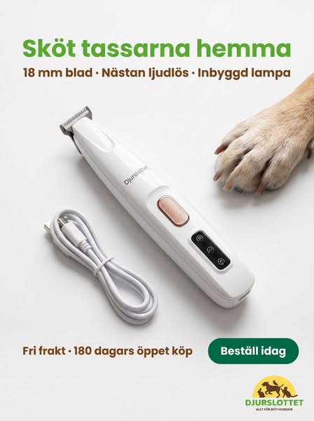 Beställ Silvetti Tasstrimmer idag