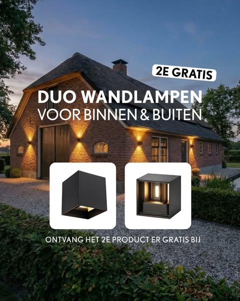 Alleen vandaag 1+1 Gratis!