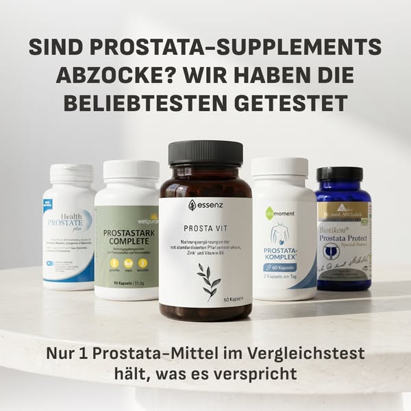 Kaufe keinen Prostata-Komplex, bevor du diesen Test gelesen hast