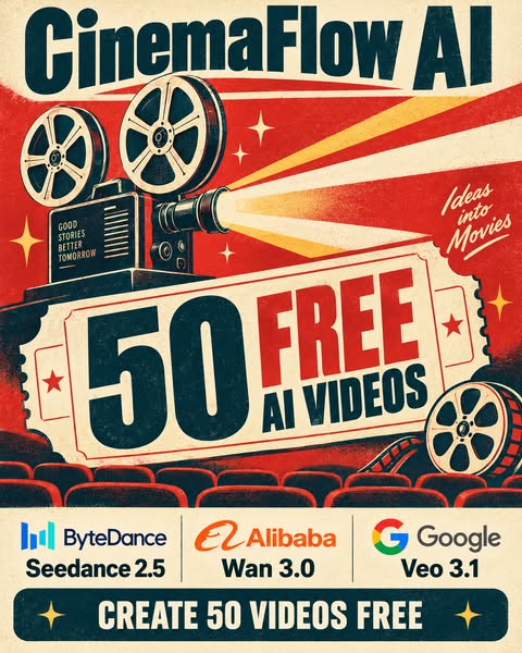 Get 50 Al Videos FREE