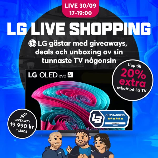 Live Shopping med LG