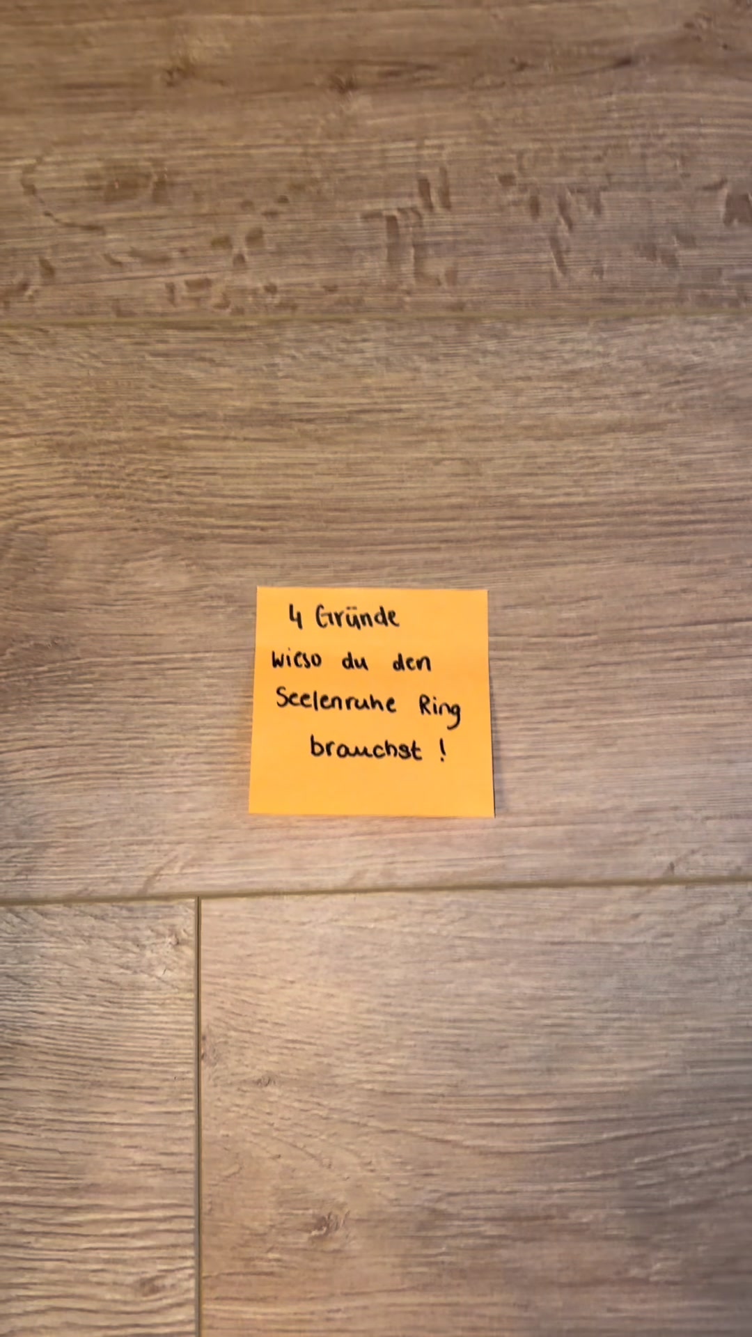 4 Gründe für den Seelenruhe Ring