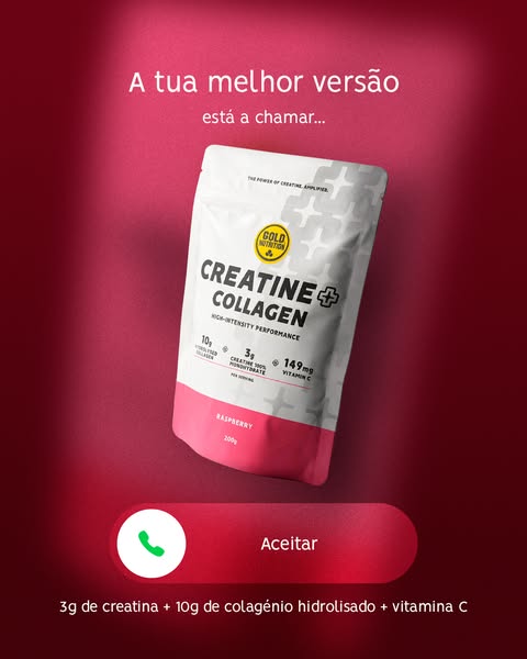 Creatine + | O Poder da Creatina. Amplificado | GoldNutrition