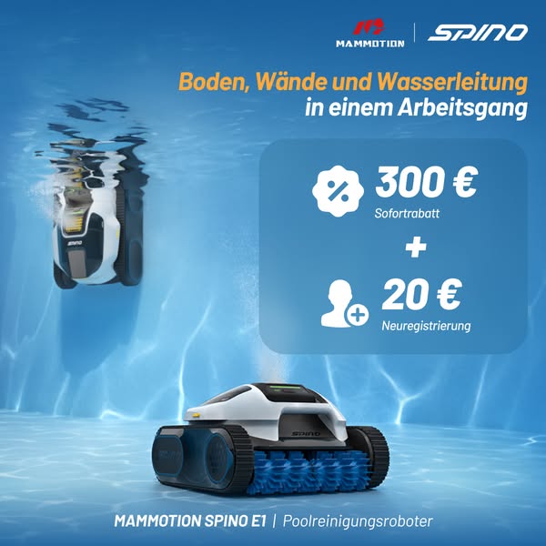 Sommerangebote auf Poolroboter
