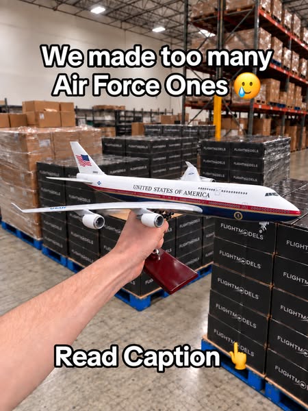 Free Air Force One VC-25B With Your Order
