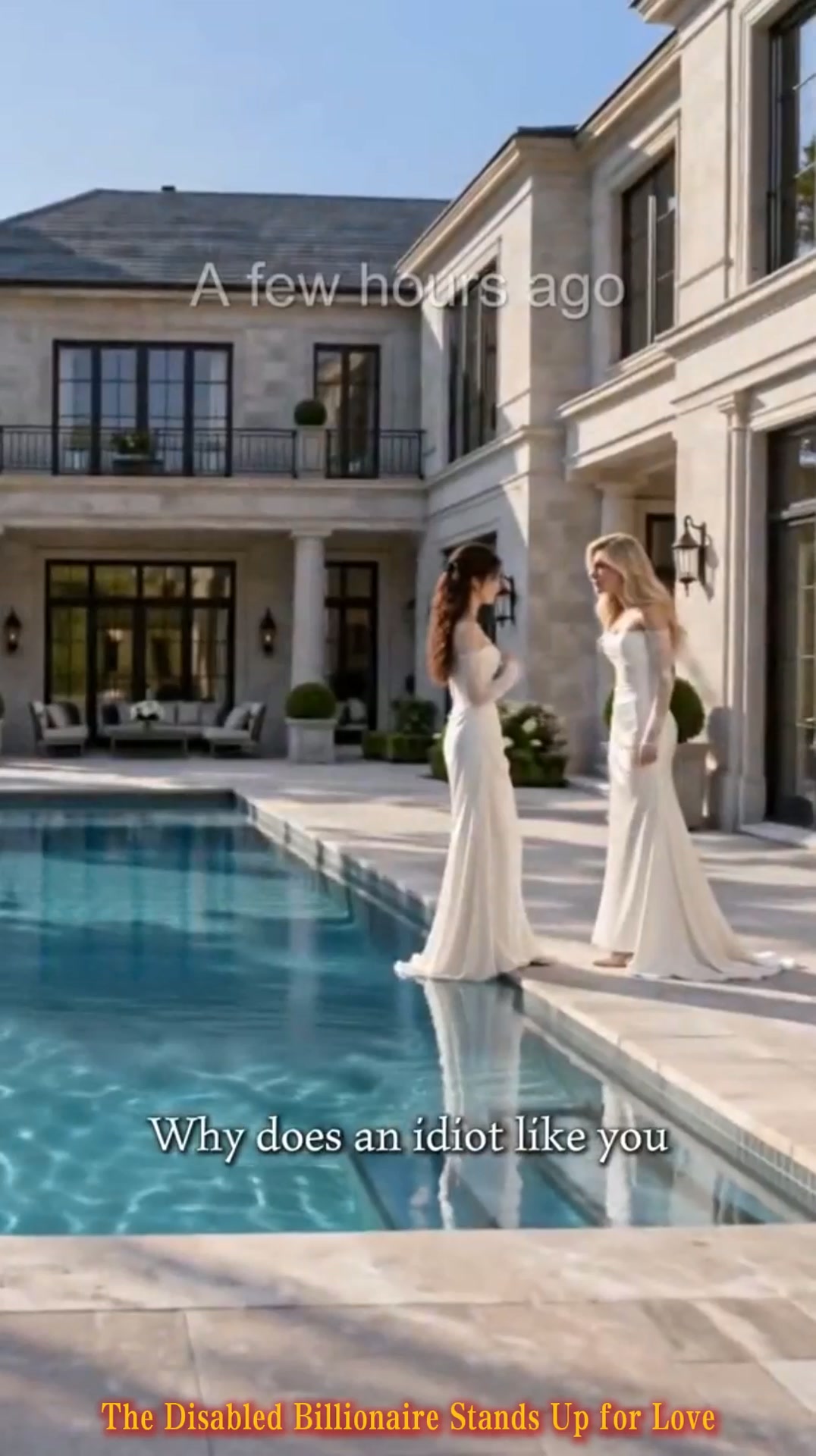 Pushed into a pool by her sister, she was forced to marry the "disabled" man in her place.
