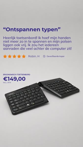 Ergonomisch toetsenbord