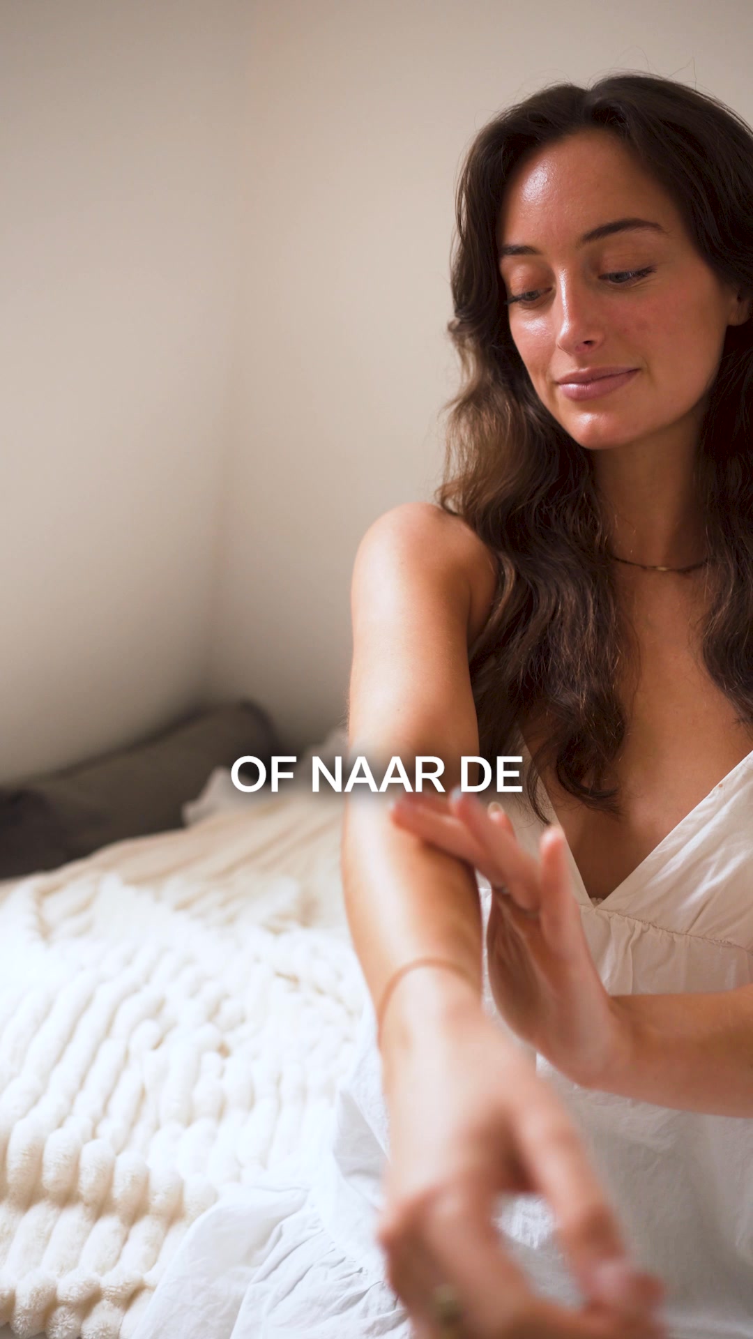 Geen oranje gloed, wel een mooie teint