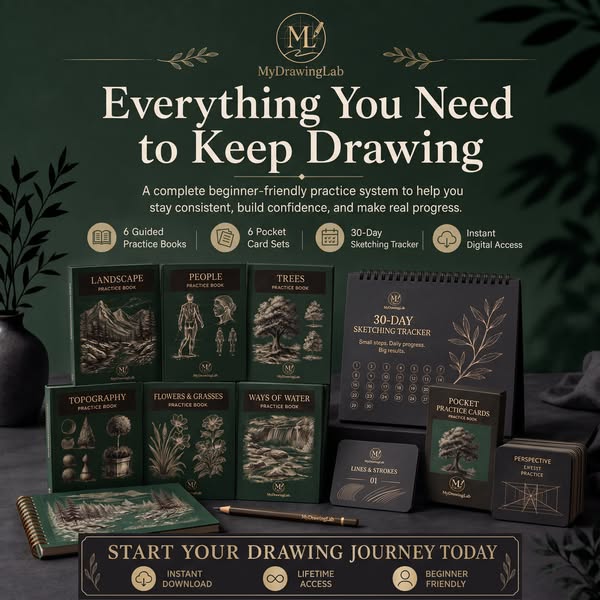 Your Complete Drawing Practice Library