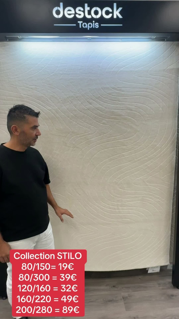 Anúncio de Destock tapis