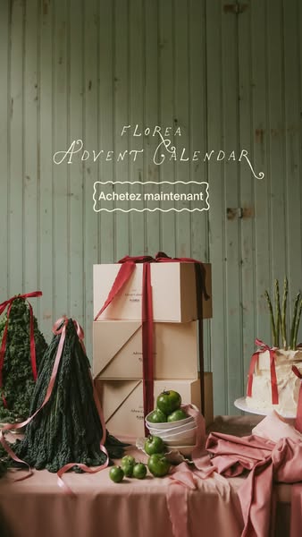 Le calendrier de l'Avent de cette année est arrivé !