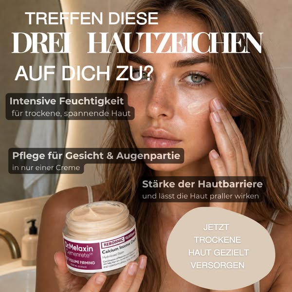 Fast jede Frau cremt falsch, deshalb bleibt ihre Haut trocken