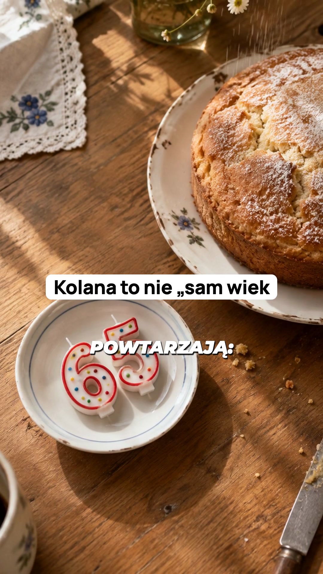 Jak Krystyna pokonała ból kolan
