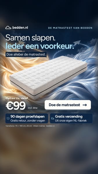 Samen slapen, ieder een voorkeur