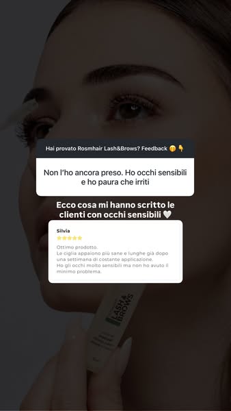 Ciglia e sopracciglia più lunghe, folte e definite