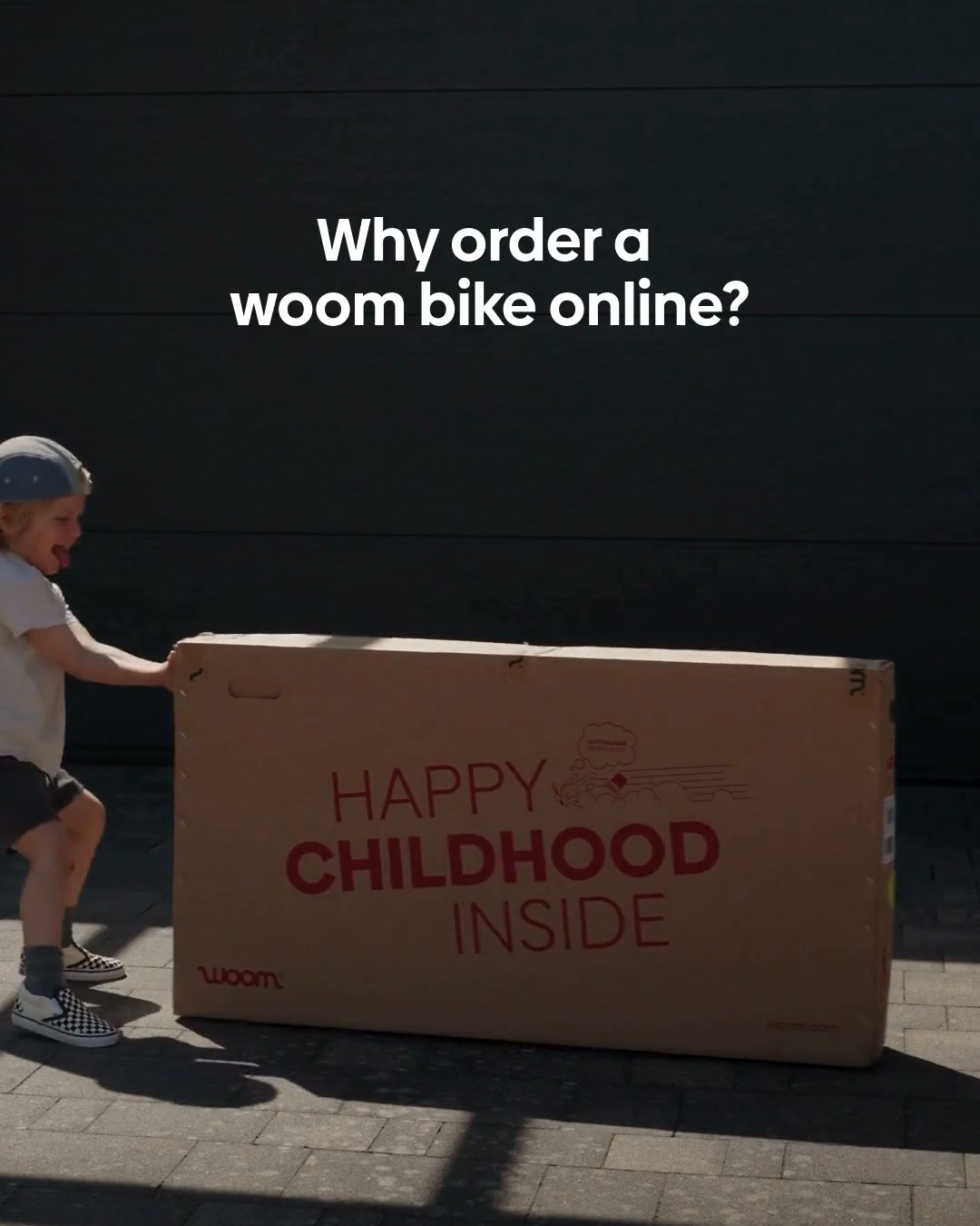 Order your woom bike online