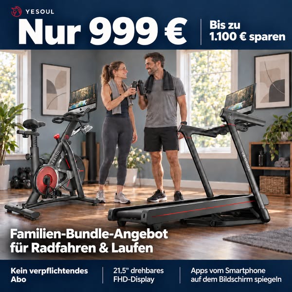 DEIN HOME GYM FÜR NUR 1.099 €