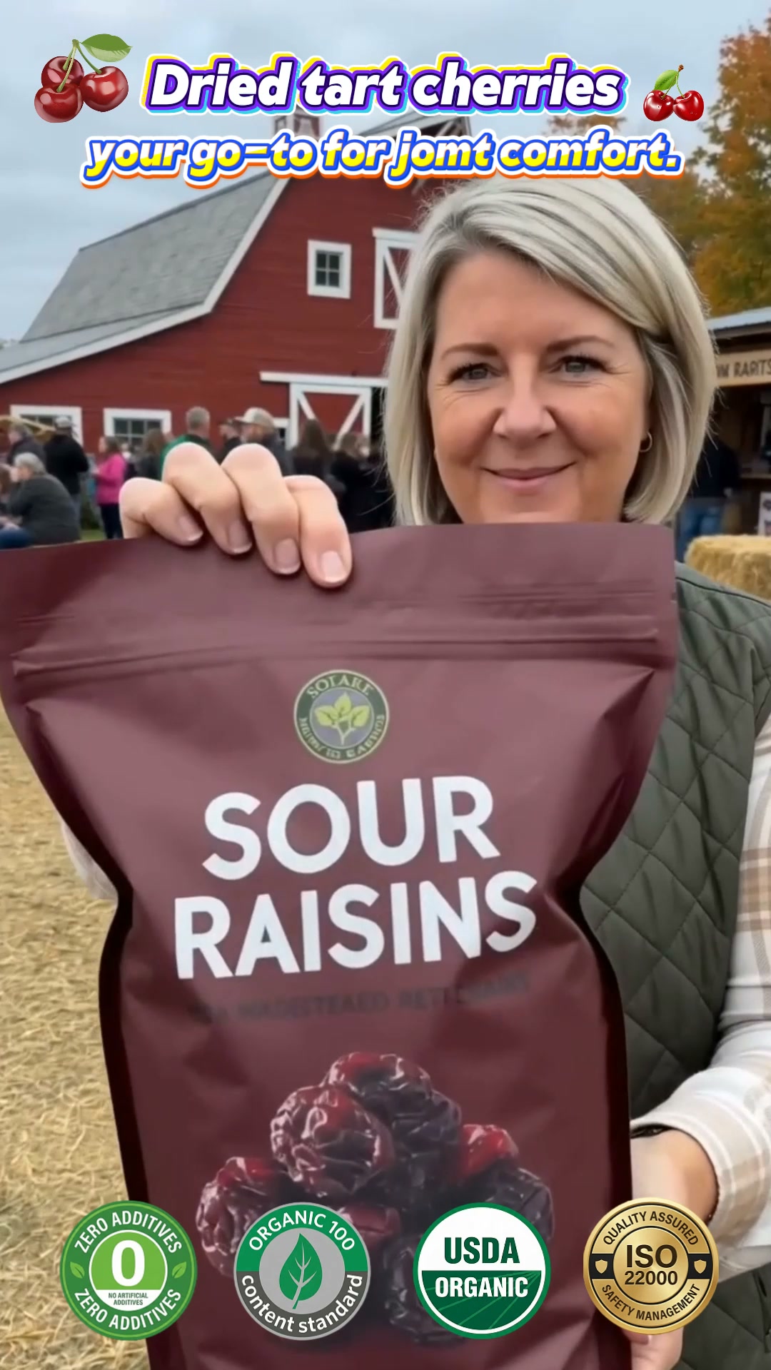 Over 40 and the Stairs Hurt? Swap Chips for Montmorency Tart Cherries