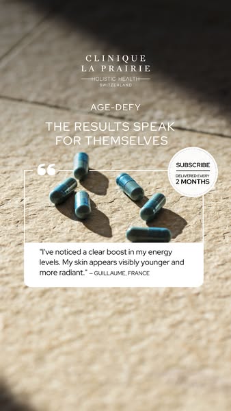 Age Defy | Clinique La Prairie Holistic Health