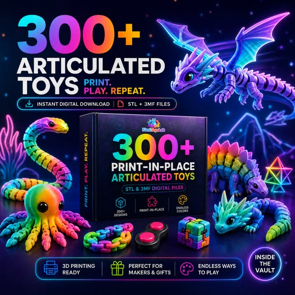 Print 300+ Fidget Toys