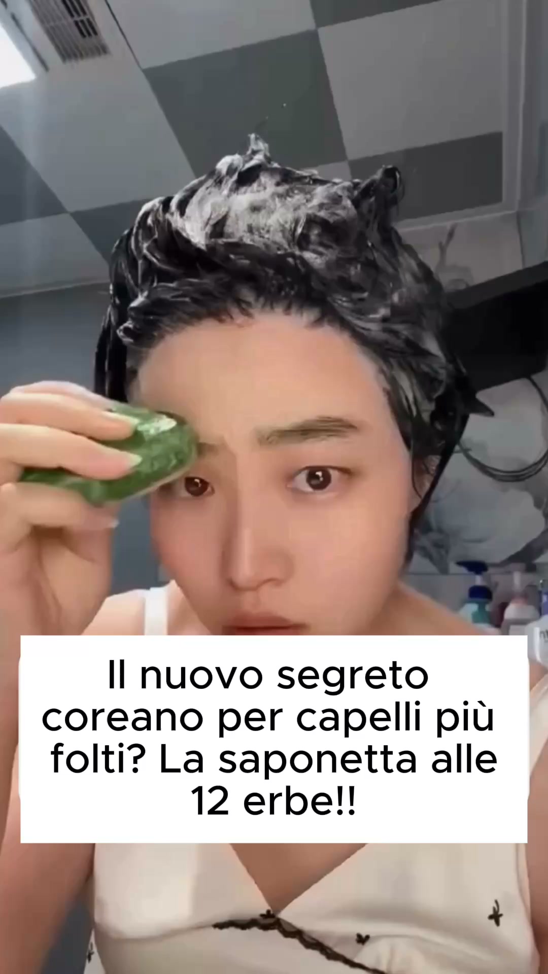 Sapone Coreano — Ferma la Caduta con 12 Erbe